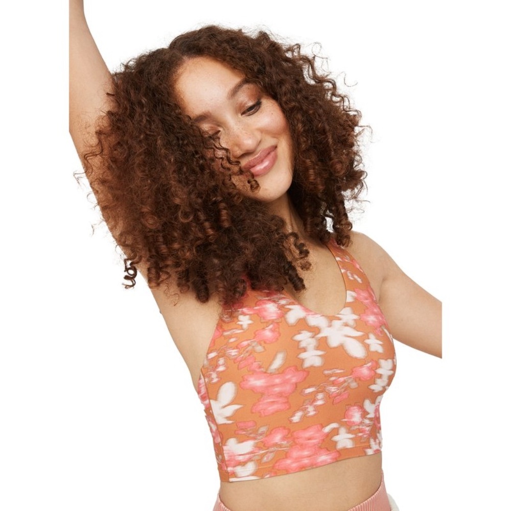 OFFLINE by Aerie Women's Real Me Strappy Back Cropped Sports Bra